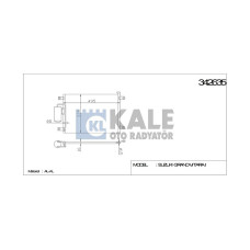 Suzuki Grand Vitara Radyatör Kli̇ma Grand Vitara 98-03 Suzuki Grand Vitara Radyatör Kli̇ma Grand Vitara 98-03