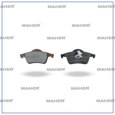 Fren Balata Volvo 00-10 S60 I / Volvo 98-06 S80 I / Volvo 97-00 V70 I / Volvo  98-05 C70 I 2.0-2.0t Arka Eco