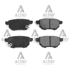 Toyota Corolla Fren Balata Corolla / Auris 06= D4d Di̇zel / Corolla-auris 13= Benzi̇nli̇-di̇zel Di̇sk Arka Eco