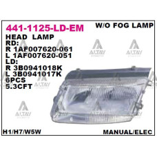 DEPO-DPO-441-1125R-LD-EM FAR PASSAT  97-00 SİSSİZ SAĞ